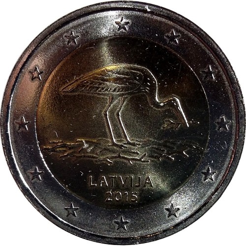Letónia 2€ 2015  Presidência