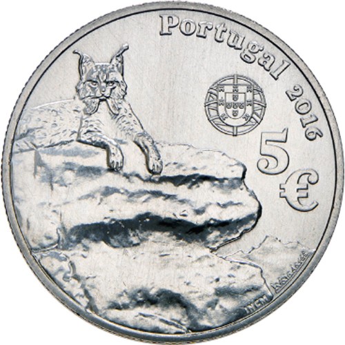 Portugal  - 5€  2016 D. CATARINA DE BRAGANÇA  (Normal)