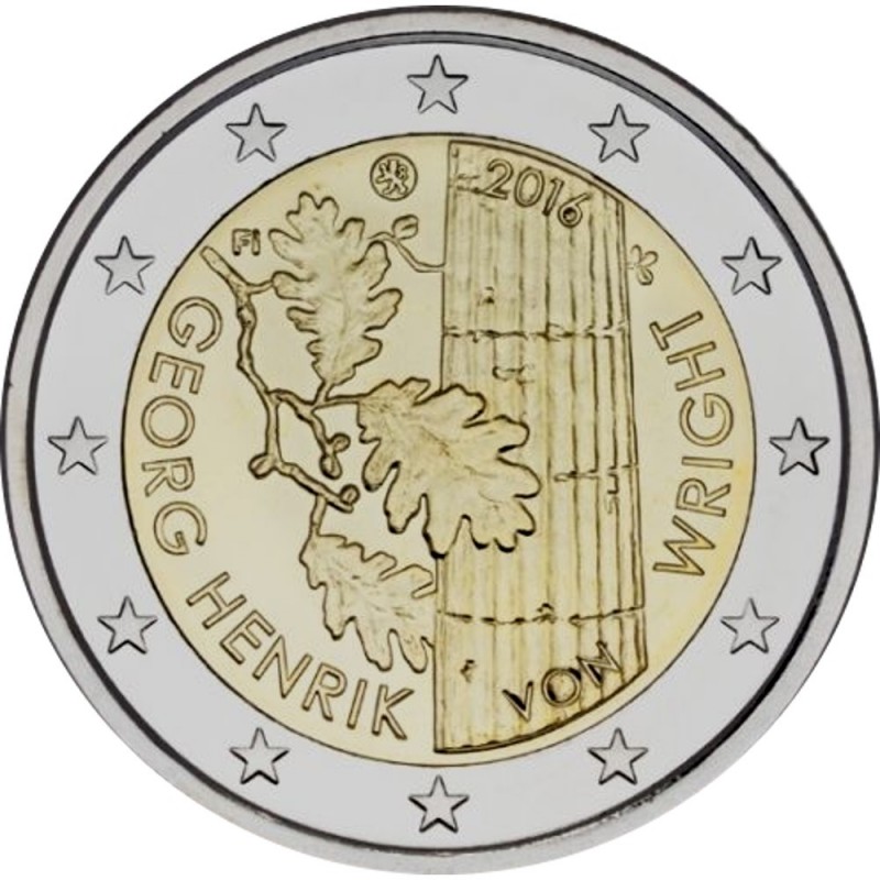 Finlândia 2€ 2016 (Eino Leino)