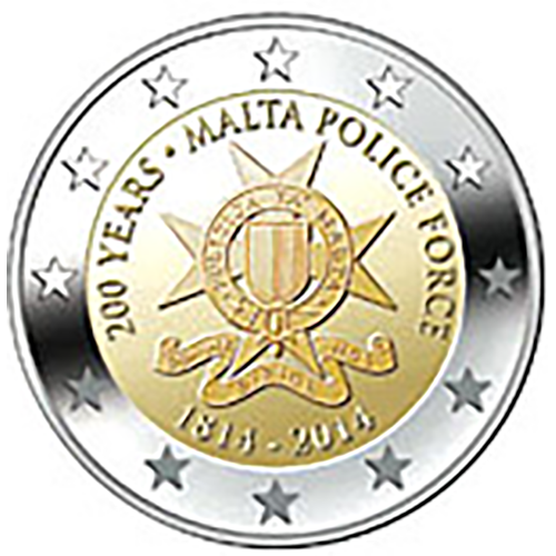 Malta  2€ 2014 Police Force