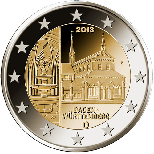 Germany 2€ 2013 Baden Wurttemberg