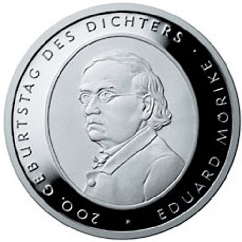 Alemanha 10€ 2004 Eduard Morike