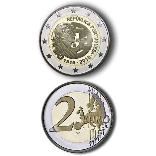 Portugal 2€ 2010