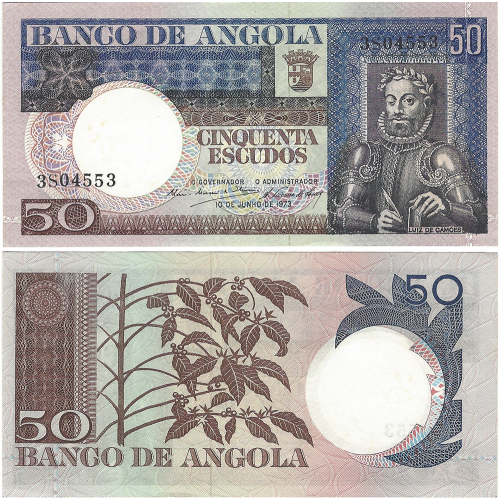 Angola 50 Escudos 1973