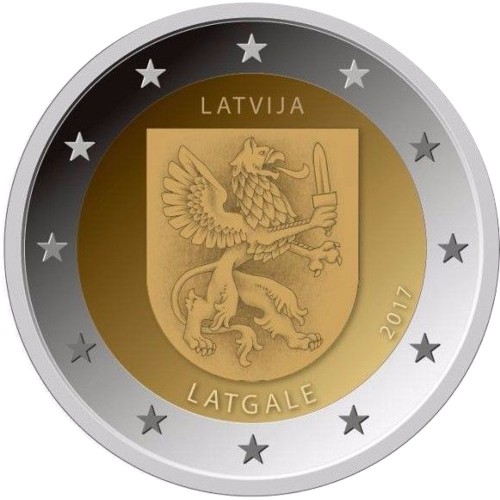 Latvia 2€ 2017  (Latgale)