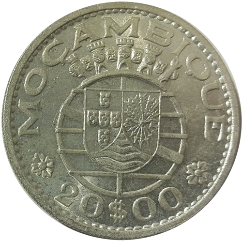 Moçambique  20$00 1966
