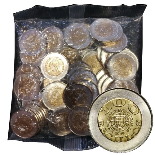 Portugal - 50 x 100 Escudos "Portugusa Error Coin"