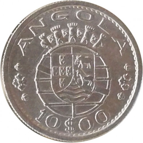 Angola 10 Escudos 1955