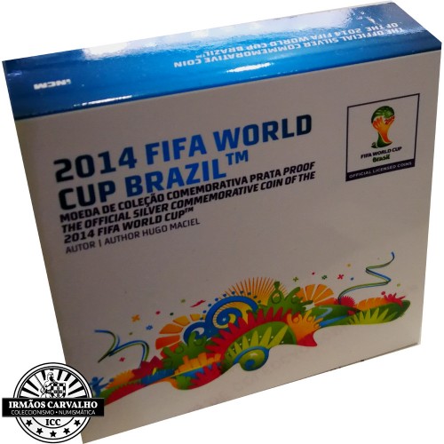 Portugal 2,50€ Fifa World Cup 2014 Proof