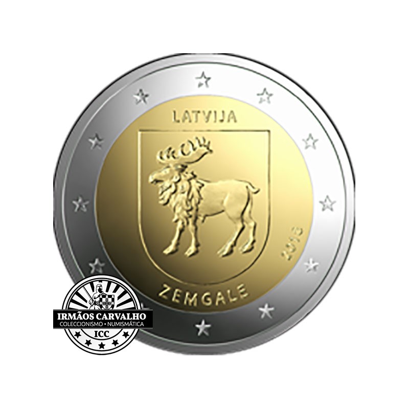 Letónia 2€ 2018  (Zemgale)