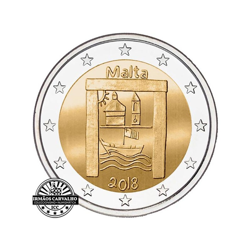 Malta 2€ 2018 Património Cultural