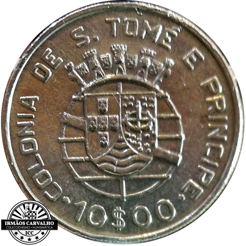 S. Tomé e Príncipe 10 escudos 1939