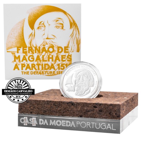 Portugal 7.5€ 2019  FERNÃO DE MAGALHÃES (Prata Proof)