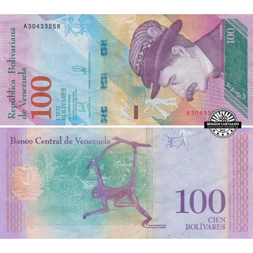Venezuela 100 Bolívares 2018