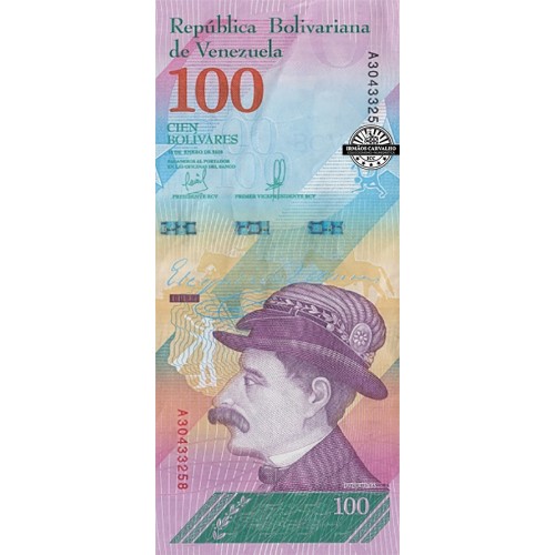 Venezuela 100 Bolívares 2018