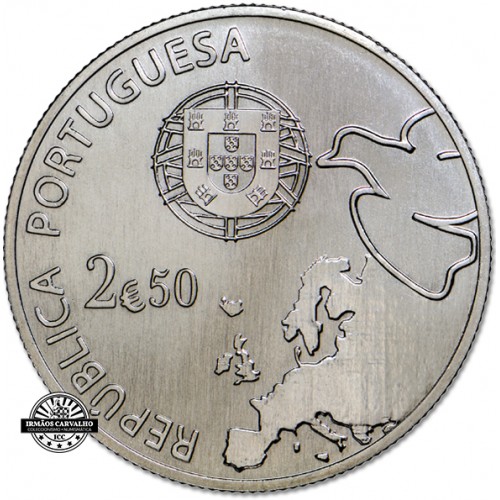 Portugal 2,50€ Paz na Europa 2015