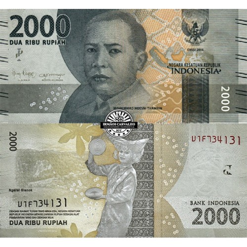Indonesia 2 000 Rupiah 2019