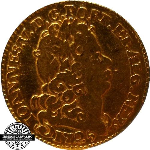 Ioannes V 1725 800 Reis (Gold)