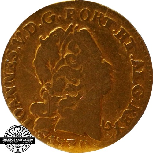 D. João V  800 Réis 1730 (Ouro)