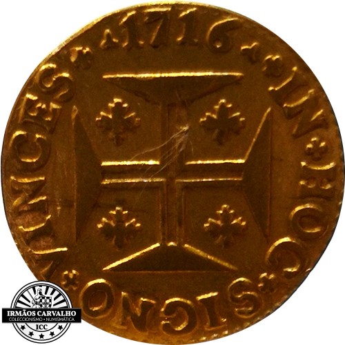 D. João V  1.200 Réis 1716 (Ouro)