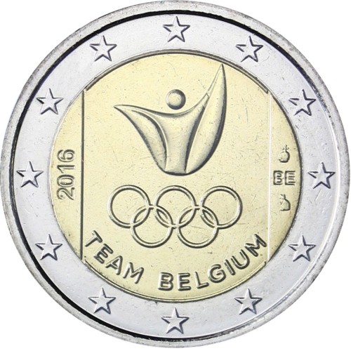 Belgium 2€ 2016 - Olympic Games