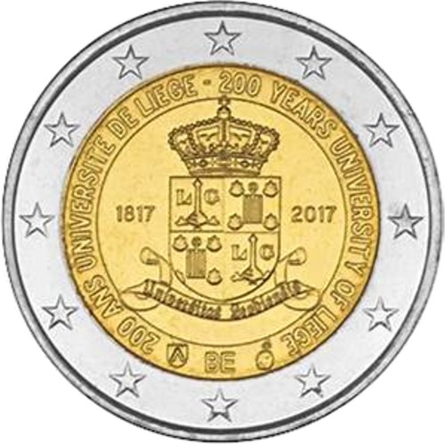 Bélgica 2€ 2017 (Universidade de Gent)