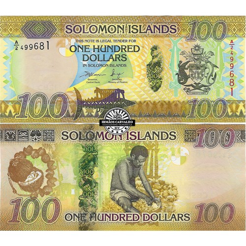 Ilhas Salomão 100 Dólares 2015