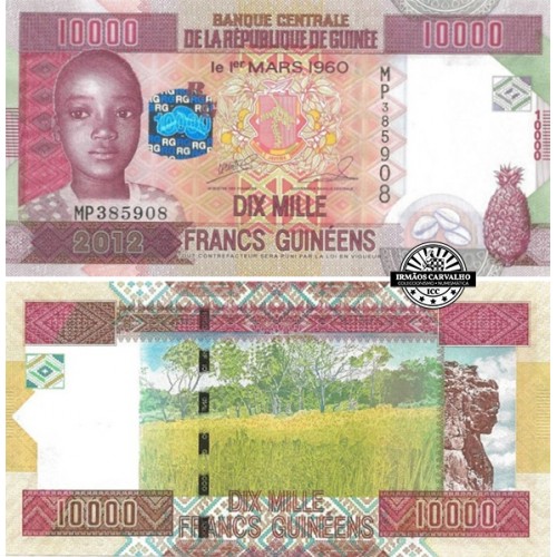 Guinea 10000 Francs 2012