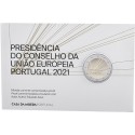 Portugal  2€ 2021 PORTUGUESE P. OF THE E.U. (Proof)