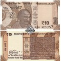 India 10 Rupias 2018