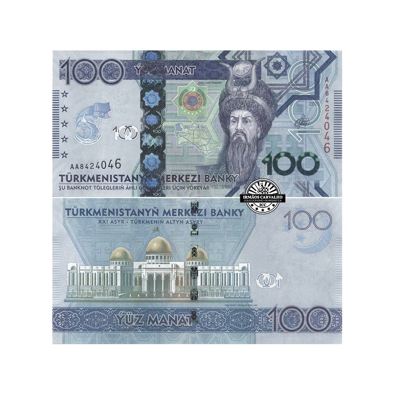 Turkmenistan 100 Manat 2020