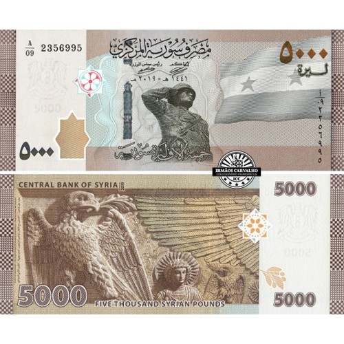Síria 5000 Libras 2019