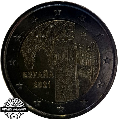 Spain 2€ 2021 Toledo City