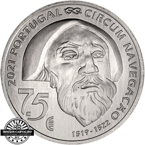 Portugal 7.5€ 2021  Ferdinand Magellan MACTAN 1521