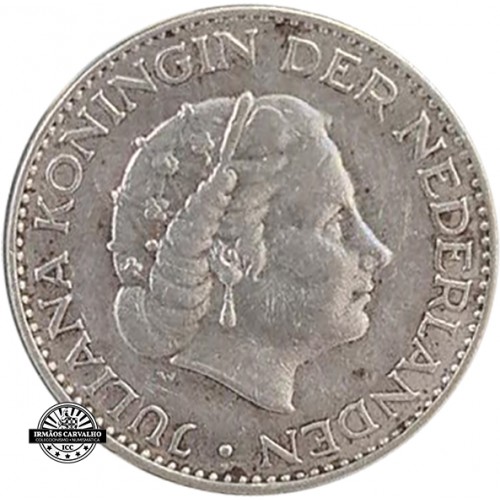 Holanda 1 Gulden 1956