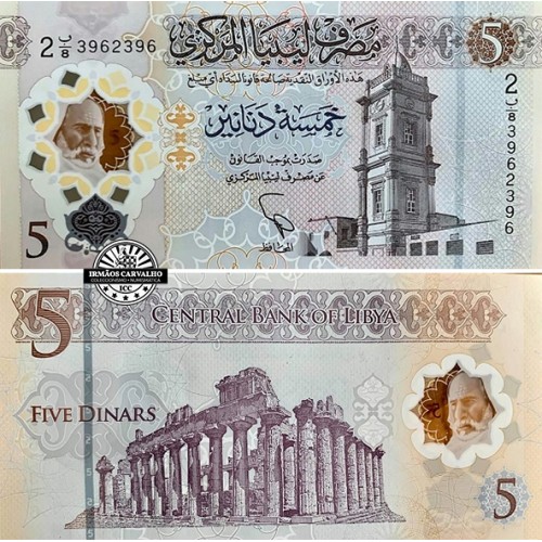 Libia 5 Dinares 2021