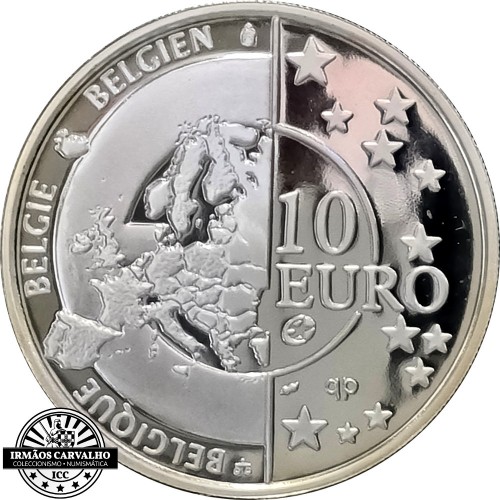 Belgium 10 Euro 2005 60th Anniversary - Liberation