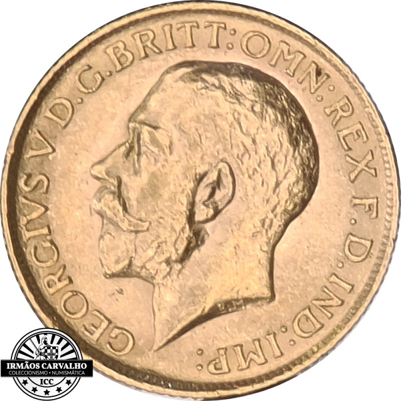 United Kingdom 1914 Gold Sovereign (Georgius V)