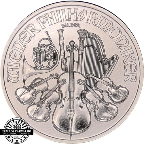 Áustria 1.5€ 2022 Filarmónica de Viena