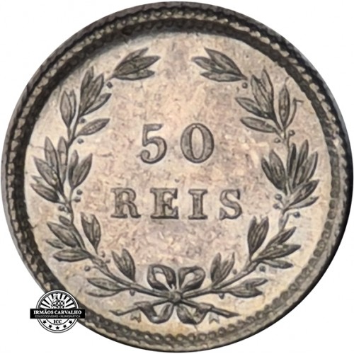 Ludovicus I 1889 50 Reis