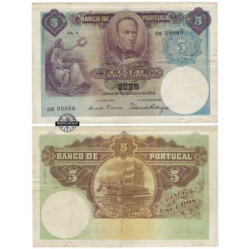 5$00 Ch.1  (30/10/1914)  CAPICUA