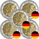 Germany  5X2€ 2022 Erasmus Programme