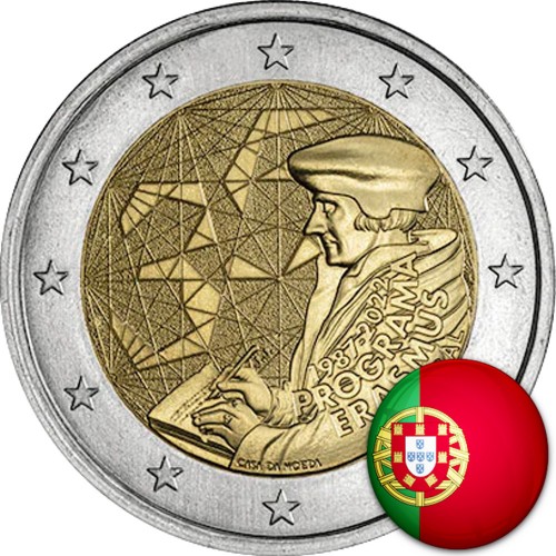 Portugal  2 euros 2022  Programa Erasmus