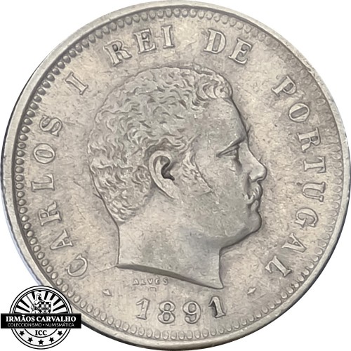 Carlos I 1891 200 Reis