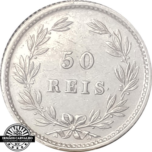 D. Luís I 50 Reis 1876
