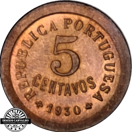 Cape Verde 5 Centavos 1930