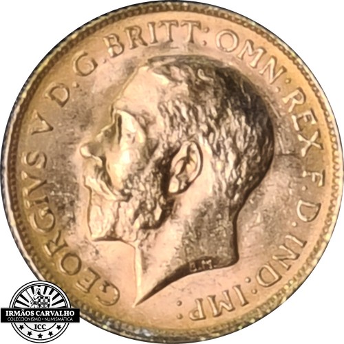 United Kingdom 1913 Half Gold Sovereign (Georgius V)
