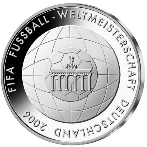 Alemanha 10€ 2006 Mundial Fifa