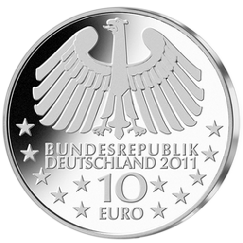 Alemanha 10€ 2011 J