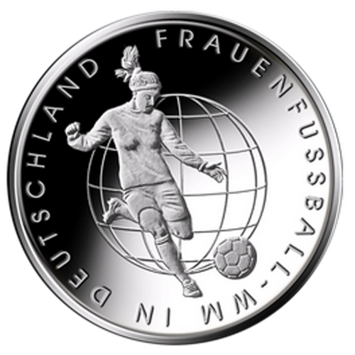 Germany 10€ World Cup Women´s Football 2011